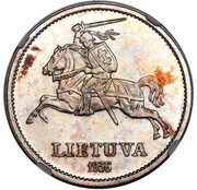 10 Litų Pattern Strike obverse image