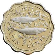 10 Cents - Elizabeth II reverse image