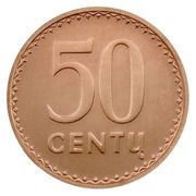 50 Centų reverse image