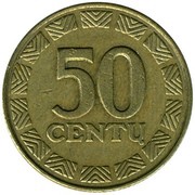 50 Centų reverse image