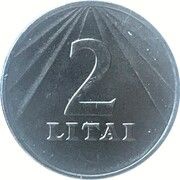 2 Litai reverse image