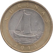 2 Litai Kurenkahn, Lithuania, 2013 reverse image