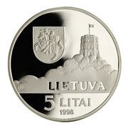 5 Litai Children of the World obverse image