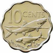 10 Cents, Bahamas, 2007-2016 reverse image