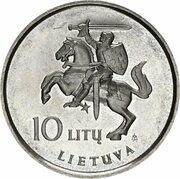 10 Litu Darius and Girėnas obverse image