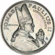 10 Litu Papal visit, Lithuania, 1993 reverse image