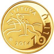 10 Litų Baltic studies obverse image