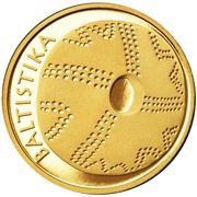 10 Litų Baltic studies reverse image
