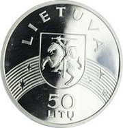 50 Litų New Millennium obverse image