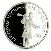 50 Litų 150th anniversary of the National Museum of Lithuania, Lithuania, 2005 reverse image