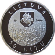 50 Litų Emilija Pliaterytė obverse image