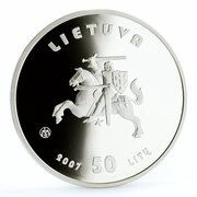 50 Litų XXIX Olympic games obverse image