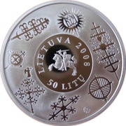 50 Litų European Cultural Heritage obverse image