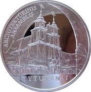 50 Litų Tytuvėnai reverse image