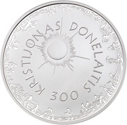 50 Litų Kristijonas Donelaitis, Lithuania, 2014 reverse image