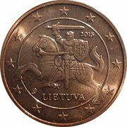 1 Euro Cent obverse image