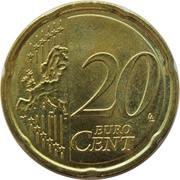 20 Euro Cents reverse image