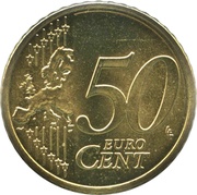 50 Euro Cents reverse image