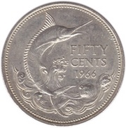 50 Cents - Elizabeth II reverse image