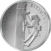 1½ Euros Tree Beekeeping reverse image