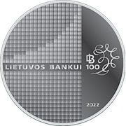 1½ Euro Bank of Lithuania, Lithuania, 2022 reverse image