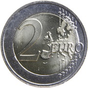 2 Euros, Lithuania, 2015-2024 reverse image