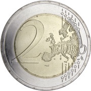 2 Euros Baltic Culture, Lithuania, 2016 reverse image