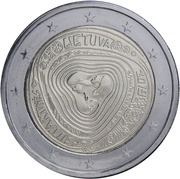 2 Euros Lithuanian Multipart Songs obverse image