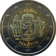 2 Euros Samogitia obverse image