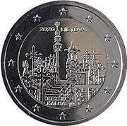 2 Euros Hill of Crosses obverse image