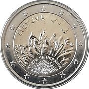 2 Euros Together with Ukraine obverse image