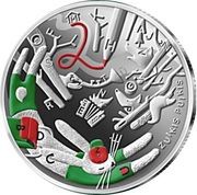 5 Euros Zuikis Puikis, Lithuania, 2022 reverse image