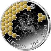 10 Euros Tree Beekeeping obverse image