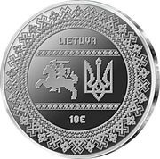 10 Euros Ukraine's Fight for Freedom obverse image