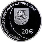 20 Euros Struve Geodetic Arc obverse image