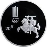 20 Euros Olympic Games obverse image