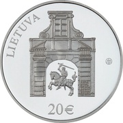 20 Euros Radziwiłł Palace obverse image