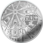 20 Euros Sapieha Palace obverse image