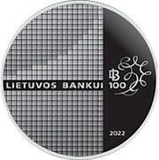 20 Euros Bank of Lithuania reverse image
