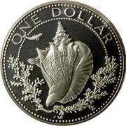 1 Dollar - Elizabeth II Silver Proof Issue reverse image
