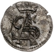 Obol - Sigismund II Augustus Wilno mint obverse image