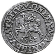 ½ Groat - Sigismund II Augustus Wilno mint reverse image