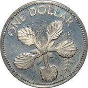 1 Dollar, Bahamas, 1982 reverse image