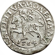 ½ Groat półgrosz - Sigismund II August obverse image