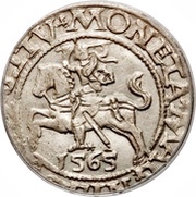 ½ Groat półgrosz - Sigismund II August obverse image