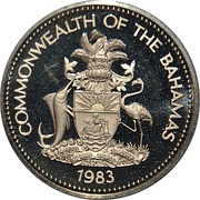1 Dollar 10th Anniversary of Independence obverse image