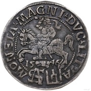 1 Groat - Sigismund II Augustus Wilno mint reverse image