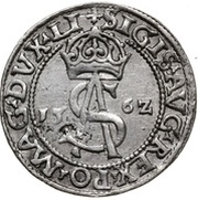 3 Groat - Sigismund II Augustus Wilno mint obverse image
