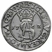 3 Groat - Sigismund II Augustus Wilno mint obverse image