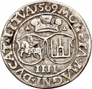 4 Groats - Sigismund II Augustus reverse image